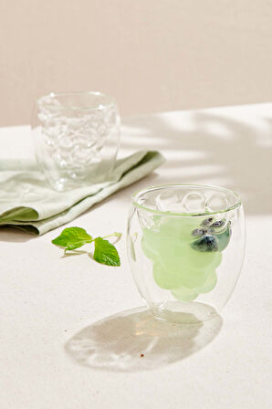 İçli Dışlı Üzüm Kokteyl Bardağı