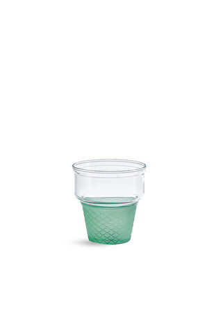 Mini Kornet Dondurmalık Mavi