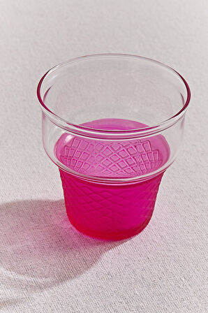 Mini Kornet Dondurmalık Pembe