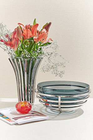 Zırhlı Kase 34 cm Lacivert