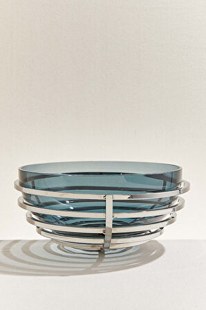 Zırhlı Kase 34 cm Lacivert