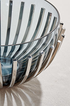 Zırhlı Kase Çelik Mavi