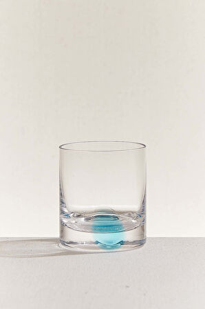 Dot Viski Bardağı Turkuaz