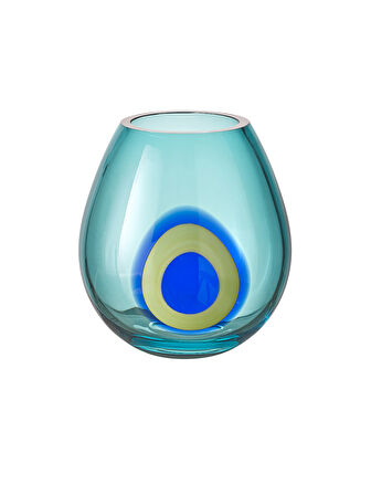 Nazar Vazo 19 Cm Turkuaz / Yeşil