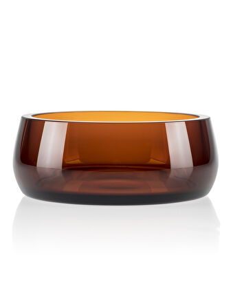 Kehribar Kase 19 cm Amber