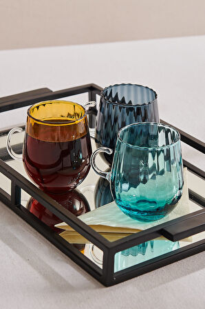 Optikli Fincan Yeşil Turkuaz