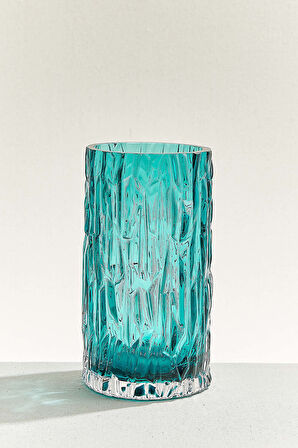 Kabuk Vazo Yeşil / Turkuaz