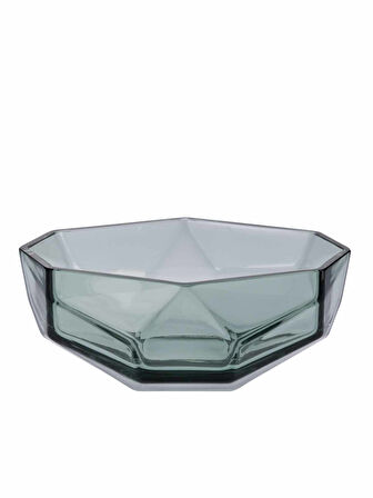 Füme Yeşil Jewel Kase 24 cm