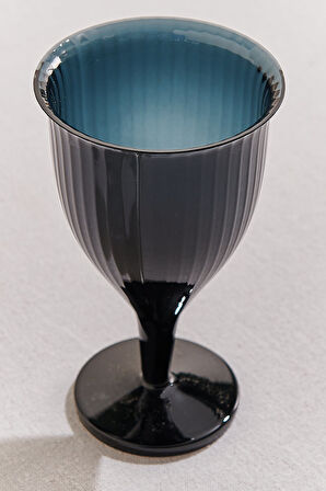 Omnia Bey Lacivert 4'lü Bardak Seti