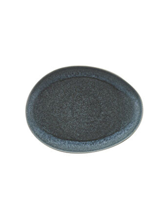 Petra Seramik Yemek Tabağı Gri