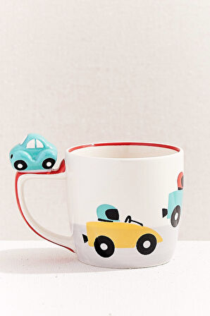 Racing Car Seramik Kupa