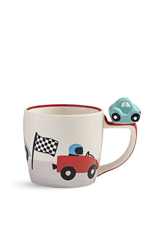 Racing Car Seramik Kupa