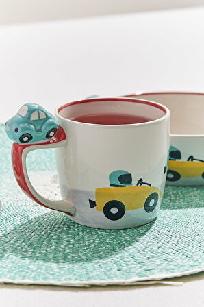 Racing Car Seramik Kupa