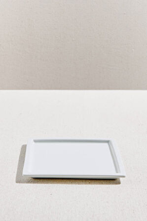 Flat Porselen K.Servis Tabağı Beyaz