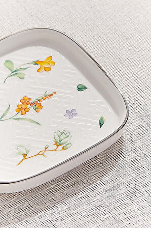Petite Fleur Porselen Mini Servis Tabağı