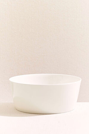 Blank 2 Porselen Servis Kase Beyaz