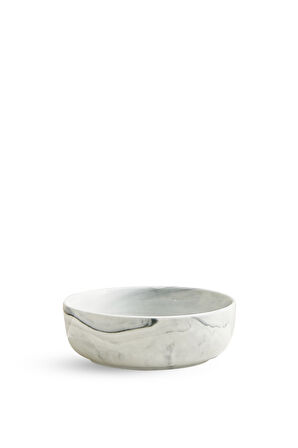 Marble Porselen Servis Kasesi 12.5 cm