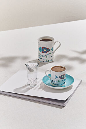 Dalyan Porselen Espresso Fincanı
