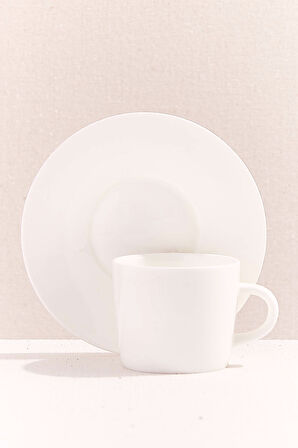 Blank 2 Porselen Espresso Fincanı Beyaz