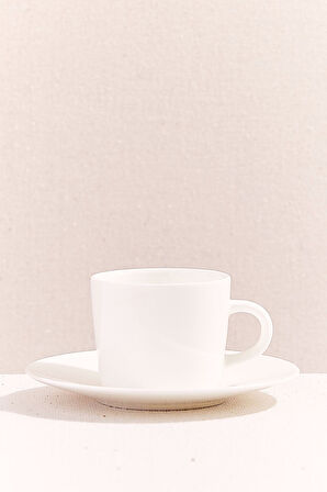 Blank 2 Porselen Espresso Fincanı Beyaz