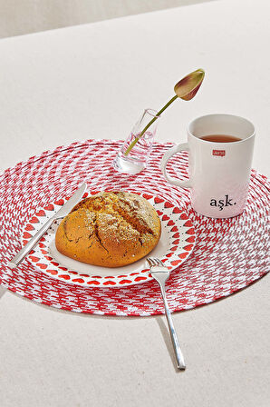 Aşk Porselen Kupa
