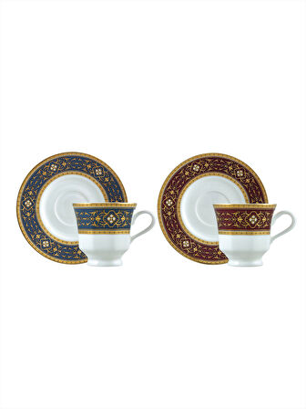 Klasik Kahve Fincanı 6'lı Set