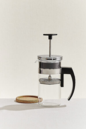 Mantar Altlıklı Kahve Press 3 Cup