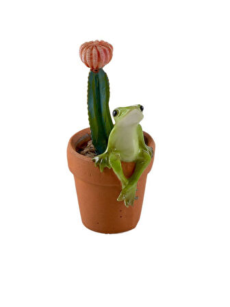 Cactus PolyResin Dekoratif Obje