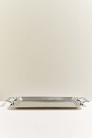 Misafir Metal Dikdörtgen Tepsi