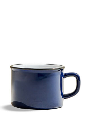 Electrum Seramik Kupa Lacivert