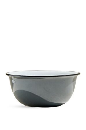 Electrum Seramik Salata Kasesi L Gri