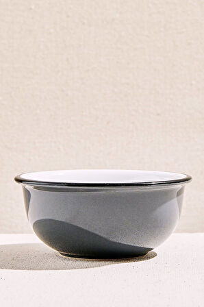 Electrum Seramik Salata Kasesi S Gri