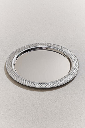 Örgü Metal Tepsi S