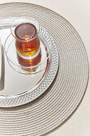 Örgü Metal Tepsi S