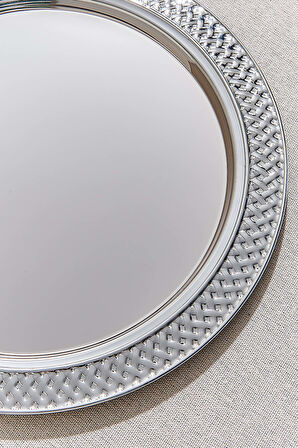 Örgü Metal Tepsi S