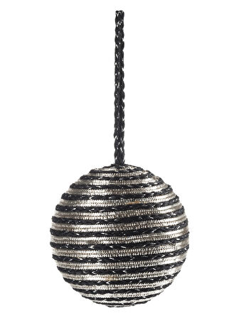 Drill Ağaç Süsü Siyah