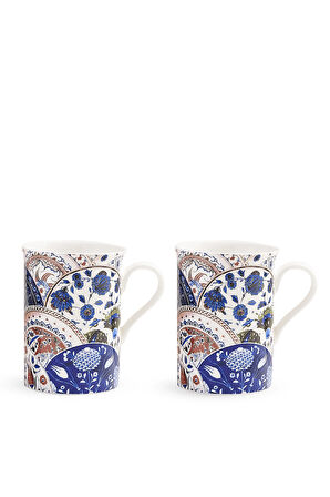 İznik Tabaklar 2'li Kupa Seti