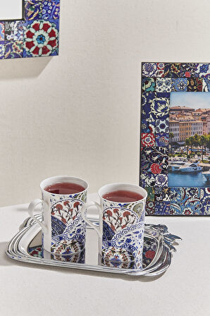 İznik Tabaklar 2'li Kupa Seti