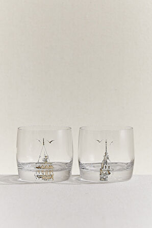 Kuleler Viski Bardağı Seti