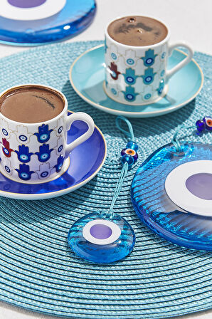 Nazar Boncuğu ' Kobalt 4.5-5.5 cm Turkuaz