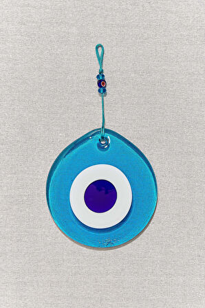 Nazar Boncuğu Turkuaz Opal Kobalt 14-15 cm
