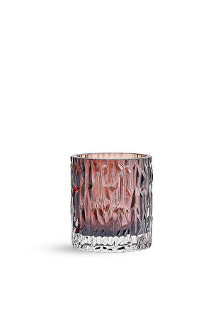 Kabuk Tealight Mumluk 7 cm Kahverengi
