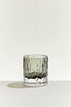 Kabuk Tealight Mumluk 7 cm Smoke