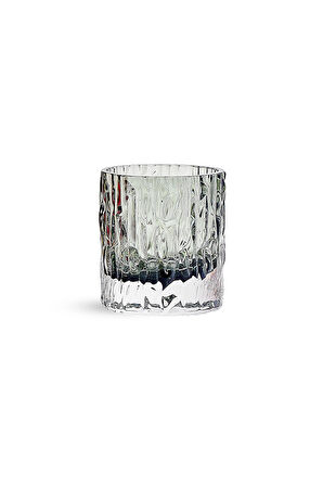 Kabuk Tealight Mumluk 7 cm Smoke