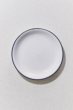 Electrum Seramik Pasta Tabağı Beyaz