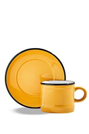 Electrum Seramik Espresso Fincanı Sarı