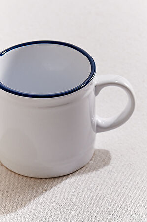 Electrum Seramik Kupa Beyaz