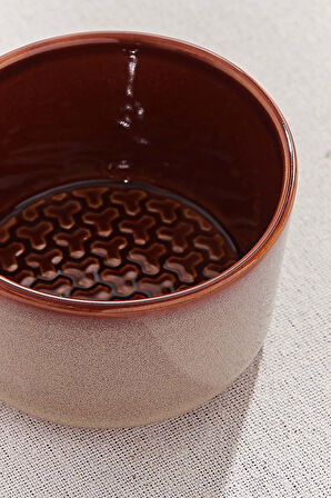 Petek Seramik Ramekin Amber