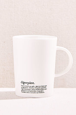 Ciğerpare Porselen Kupa