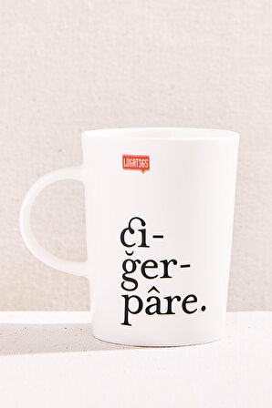 Ciğerpare Porselen Kupa